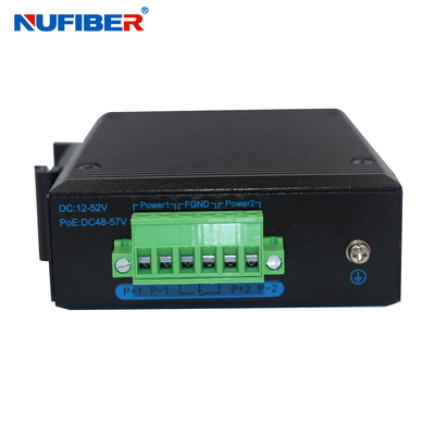 4 порта 10/100/1000base-Tx Industrial Ethernet Switch 1 порт 1000base-Fx