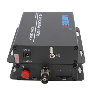 1BNC оптически аудио конвертер, передатчик AHD TVI 1080p видео-